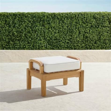 Small Cassara Seating in Natural Finish | Frontgate
