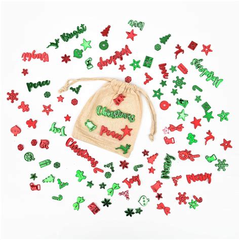 Buy 3/4 Inch Christmas Pre-Cut Letters for Flet Letter Boards,110 ...