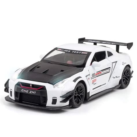 VARIYA ENTERPRISE® 1/24 Big Nissan GTR R35 Toy Car Metal Pull Back ...