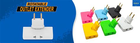 Buy FreshDcart FDCA537 Rotate Plug EU Converter 3 in 1 Rotatable Outlet ...