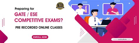 Home | GATE, ESE Online Coaching Classes by Vani Institute