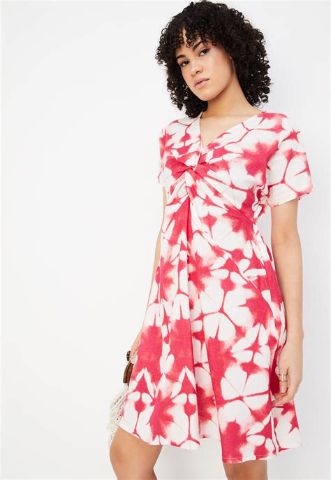 Buy Women Tie and Dye A-line Dress Online at just Rs. 999.0 ...