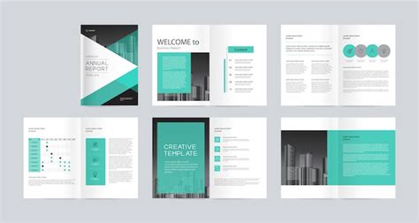 Progettazione del layout del modello con copertina per profilo ...