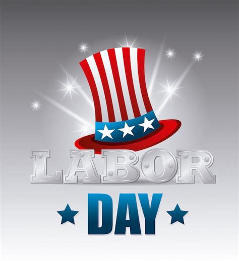 Labor day usa design. | Free Vector