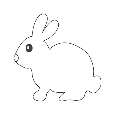 Bunny Clipart Outline