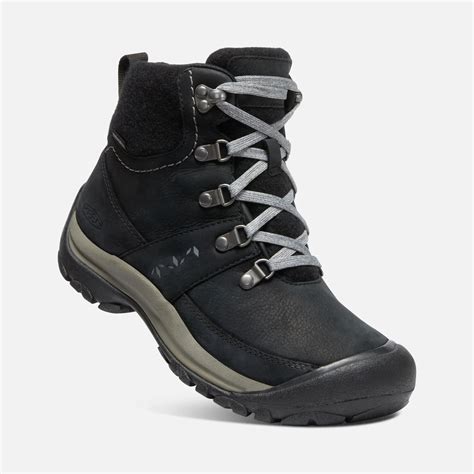Women's KEEN Kaci III Black Winter Hiking Boot - Herbert's Boots and ...