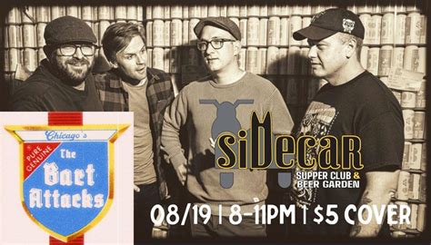 THE BART ATTACKS @ SIDECAR, Sidecar Supper Club & Beer Garden, Batavia ...