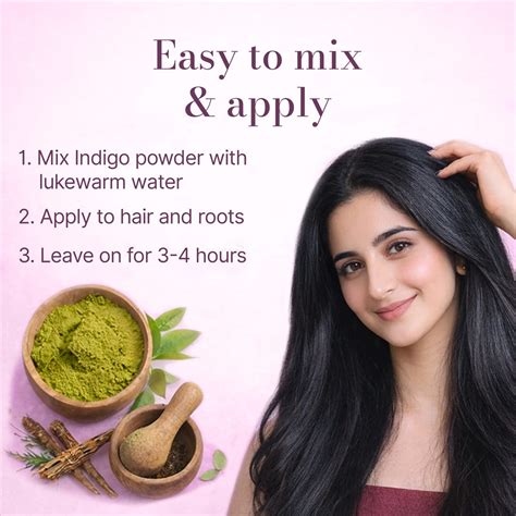 Satthwa Organic Indigo Powder Hair Colour & Covering Greys