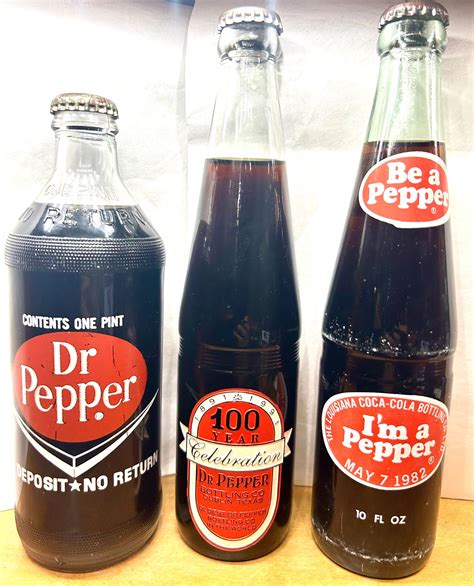 Discover the Worth of Dr Pepper Bottles | Antique Dr Pepper Bottles