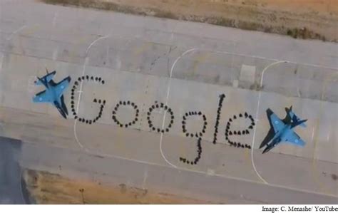 Google formation by Israel air force draws ire (HT Tech)