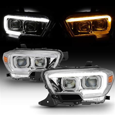 Buy ACANII - For 2016-2019 Toyota Tacoma LED Sequential Signal DRL ...