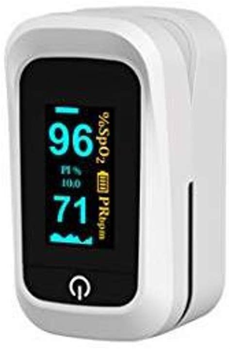 SW LIFECARE Pulse oximeter for oxygen check with beep sound, alarm and ...