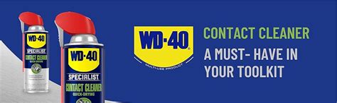 WD-40 Specialist® All Purpose Contact Cleaner 400ml - Drive Out Dirt ...