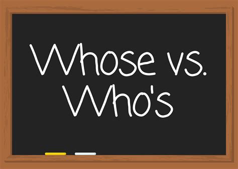 What's the Difference Between Whose vs. Who's? - Capitalize My Title