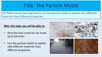 Image result for KS3 Science Particle Model