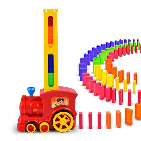 Buy Children's Intelligence Domino Electric Train, Electric Train with ...
