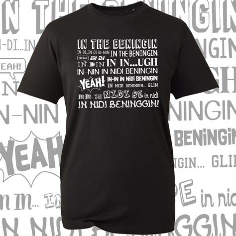 In the Beginning Spoof Funny T-Shirt, Joke Meme, Funny Saying, In di ...