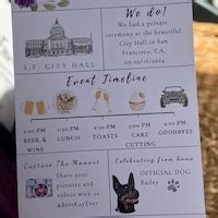 Buy Infographic Wedding Program Template, Unique Church Wedding ...