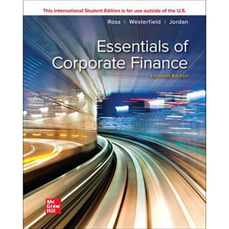 Essentials of Corporate Finance (11th Edition) Stephen Ross, Randolph ...