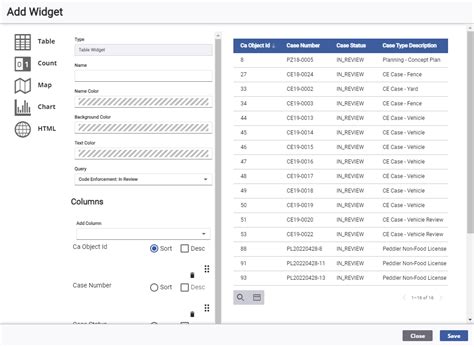 Image result for Table Widget JavaScript