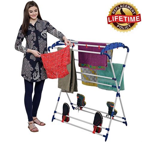 Cloth Drying Stand - PARASNATH 3 Poll Cloth Drying Stand - 3 Poll - 3 ...