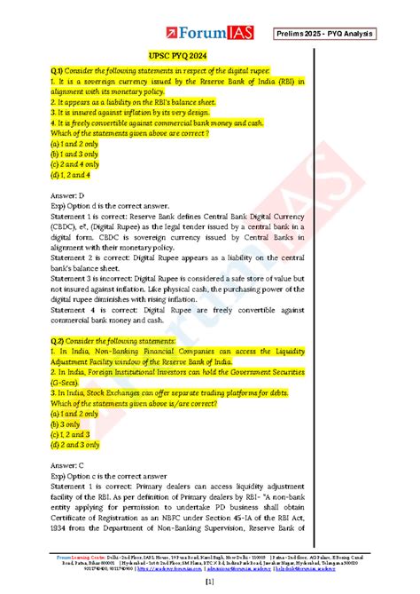 PYQ-Economics-2024: Analysis of Key Indian Economic Issues and Policies ...