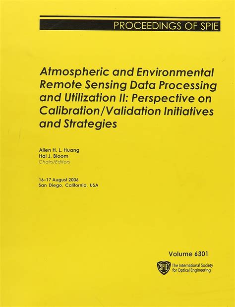 Atmospheric and Environmental Remote Sensing Data Processing and ...