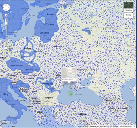 Google Street View Coverage Map 的图像结果