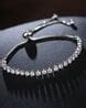 Buy Silver-Toned Bracelets & Bangles for Women by Jewels galaxy Online ...