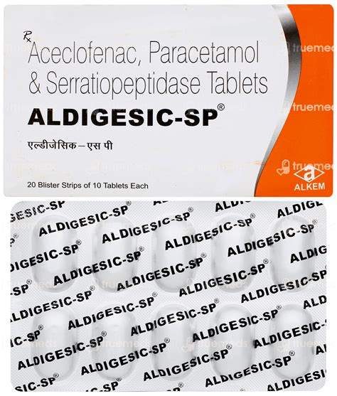 Aldigesic Sp Tablet – Fast Pain & Swelling Relief | Buy Online