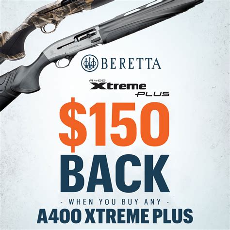 Beretta A400 Xtreme Plus Rebate 2023 | Gun Rebates | GunBroker
