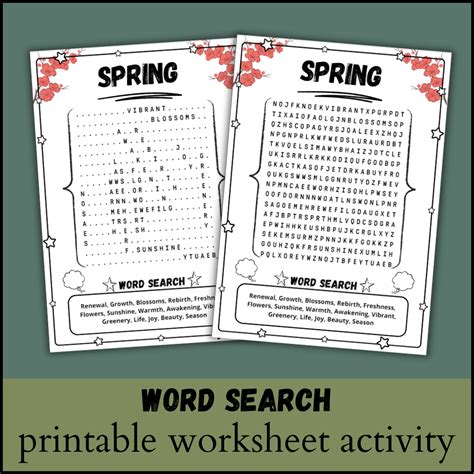 Spring Worksheet 的图像结果