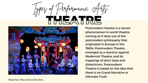 Performing Arts Definition, Types and Examples | PPTX