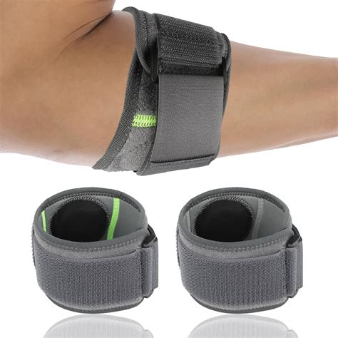 Mavista 2 Pack Tennis Elbow Support Strap for Women Men, Golfers Elbow Brace with Compression ...