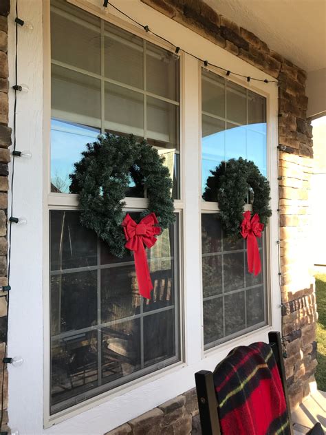Wreaths For Windows Outside