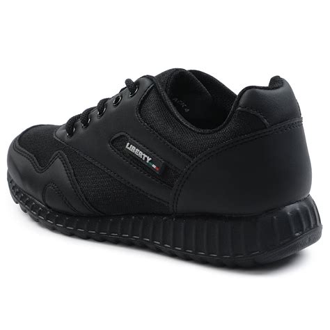 Buy Force 10 Black Lacing School Shoes for Kids 9906-90GN