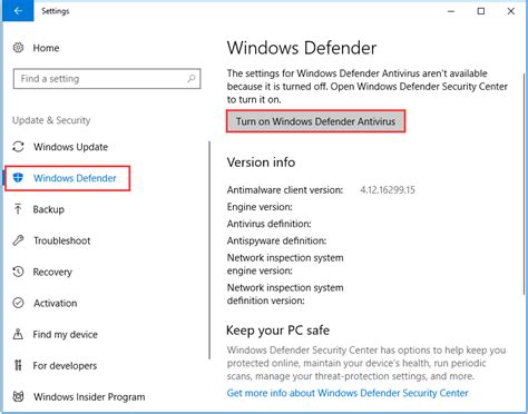 Image result for Run Windows Defender Scan Manually