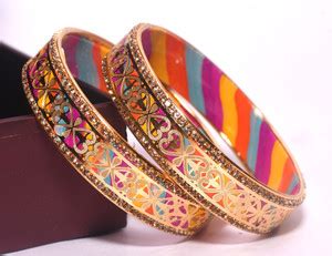 Anshi Creations Lac Bangle Set Price in India - Buy Anshi Creations Lac ...
