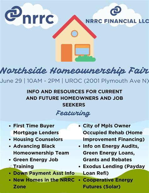 Homeownership Fair, UROC University of Minnesota Urban Research and ...