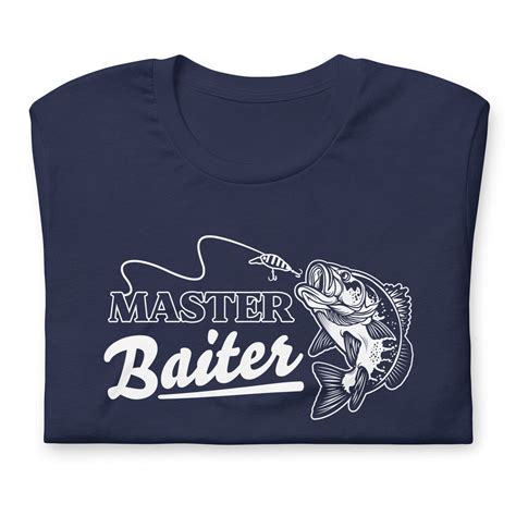 Master Baiter T-Shirt - Funny Fishing Tee — Mongolife