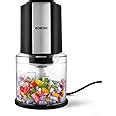 Buy Borosil Chef Delite 300 Watts Electric Chopper for Kitchen, Twin ...