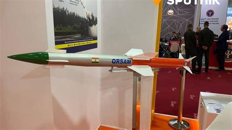India Showcases QRSAM Anti-Aircraft Missile System at Russian Military ...