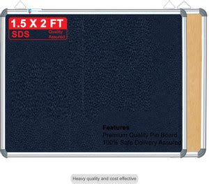 sunway Display Systems Indigo Notice Board/Pin Board/Bulletin Board ...