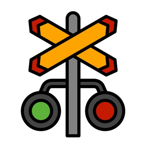 Image result for Level Crossing Icon