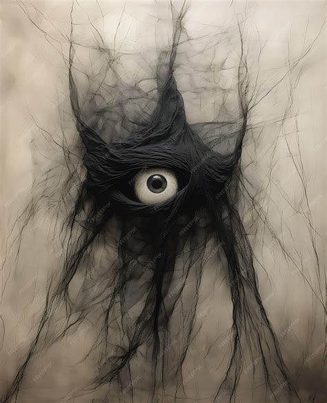 Scary Drawings Of Eyes