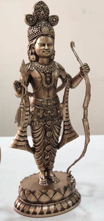 Buy CraftVatika Ram Lalla Idol Ayodhya Murti Resin Shree Ram Lalla ...