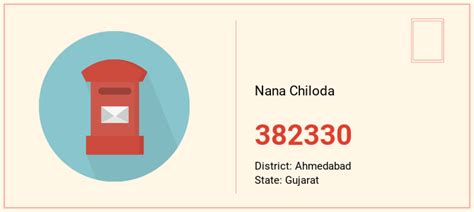 Nana Chiloda Pin Code, District Ahmedabad Gujarat - PinCodeArea.in