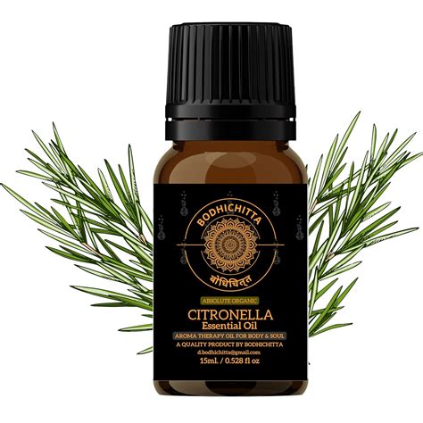 BODHICHITTA Citronella Essential Oil 100% Pure and Steam Distilled ...