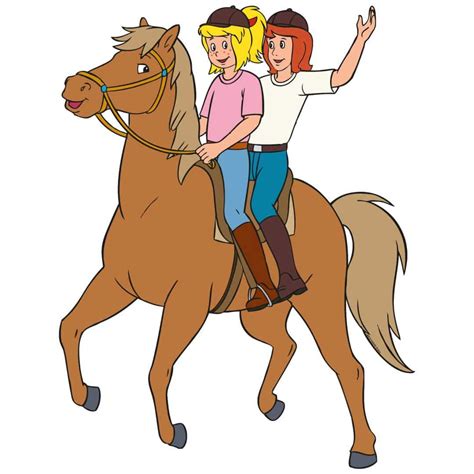 Bibi & Tina - Horse Riding Wall sticker | wall-art.com