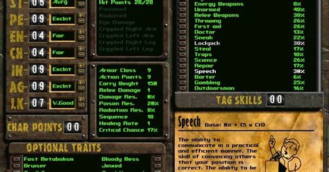 Image result for Fallout 2 Builds